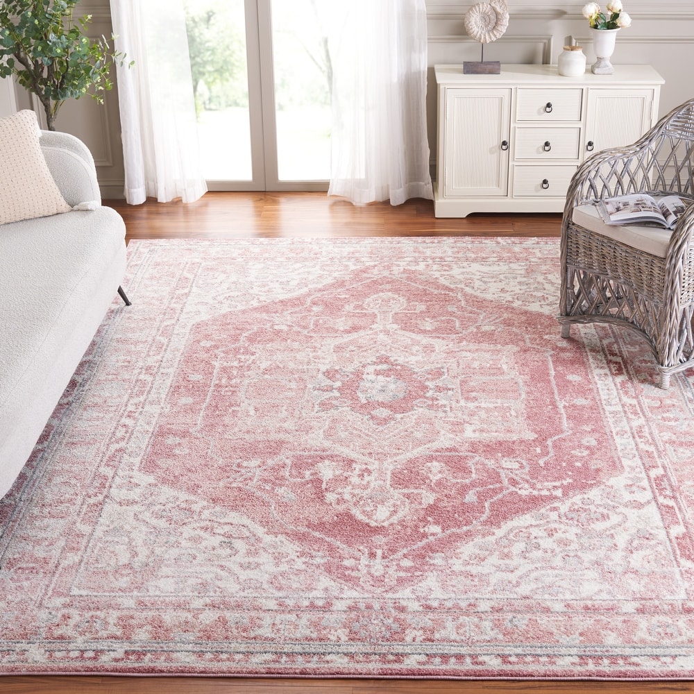 SAFAVIEH Layla Vicky Shabby Chic Farmhouse Rug