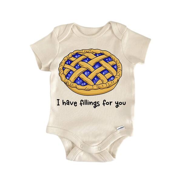 slide 2 of 6, Fillings Best Friends Bff Bestie Valentine's Day - Baby Boy Girl Bodysuit Blue - 0-3M