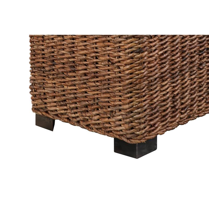 Caswell Woven Banana Leaf Storage Trunk