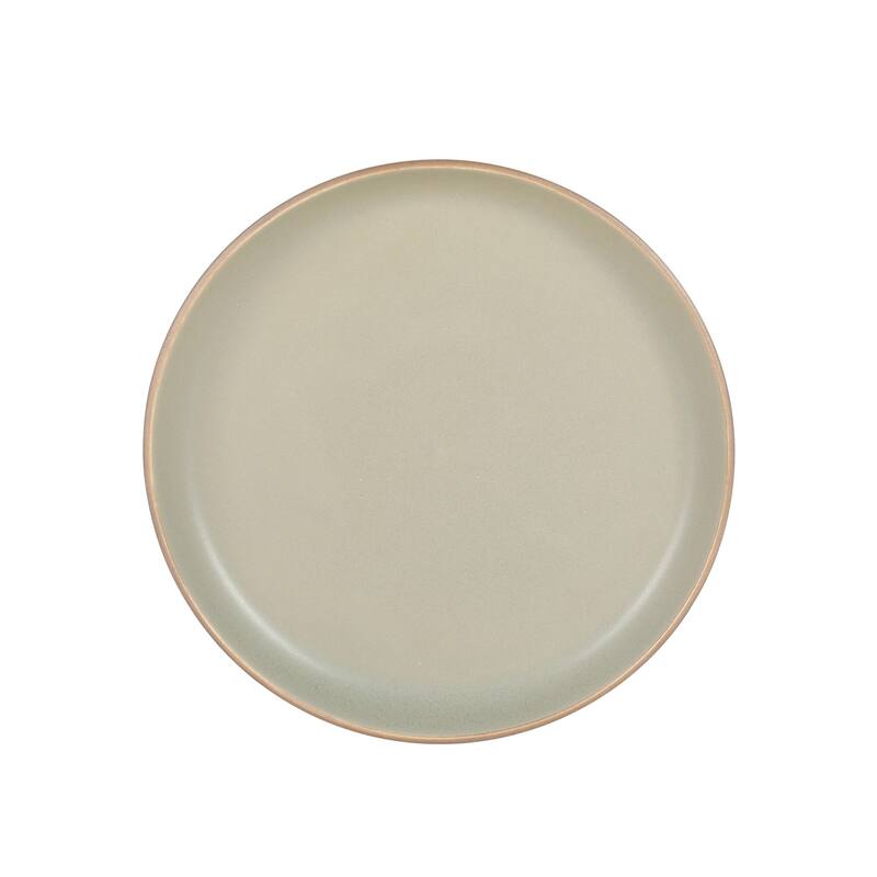 Gibson Elite Laguna Bliss 16 Piece Stoneware Reactive Glaze (Service for 4) Ceramic Plates and Bowls Dinnerware Set