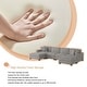 preview thumbnail 38 of 131, Oversized Chenille Modular Sectional Sofa Conversation Set with 2 Ottomans