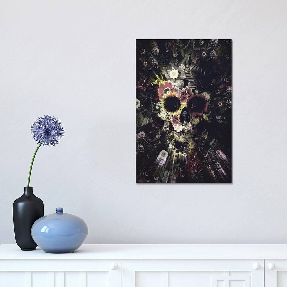iCanvas "Garden Skull" by Ali Gulec Canvas Print