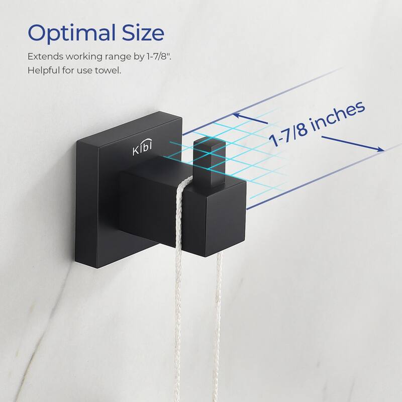 Cube Bathroom Towel & Robe Hook
