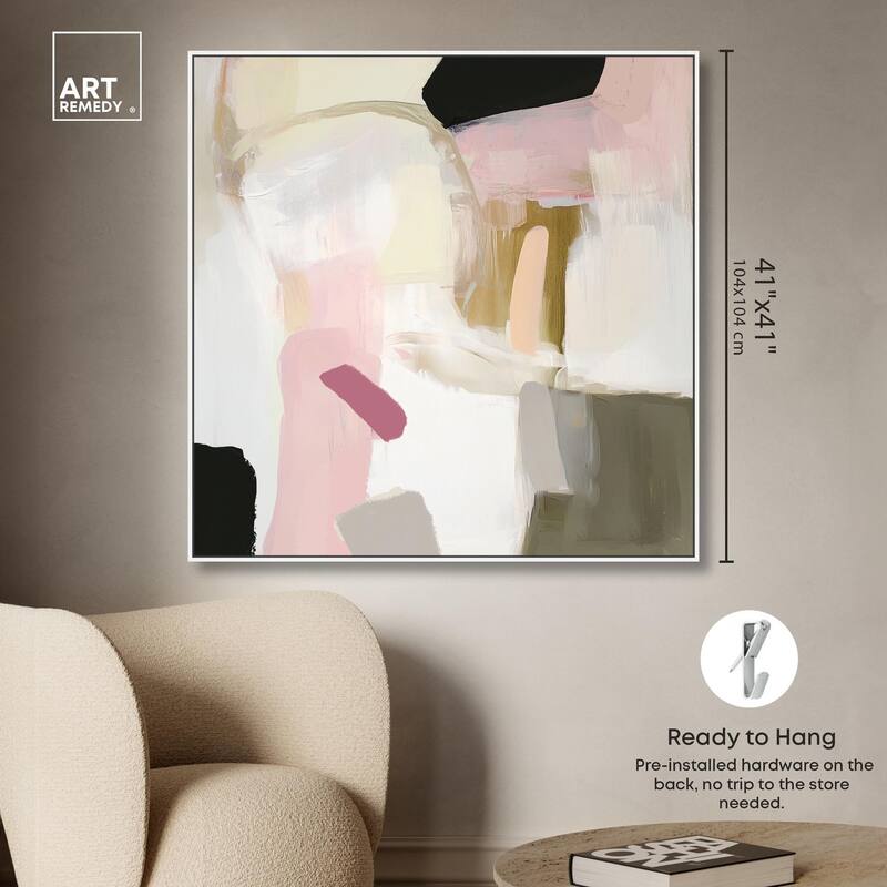 Dynamic Color III Canvas by Art Remedy