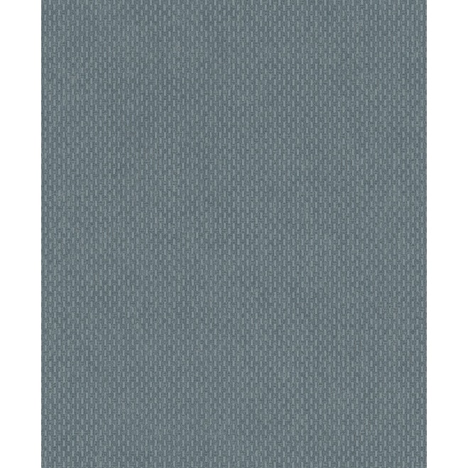 Brewster Pearson Teal Distressed Geometric Wallpaper - 21in x 396in x 0.025in