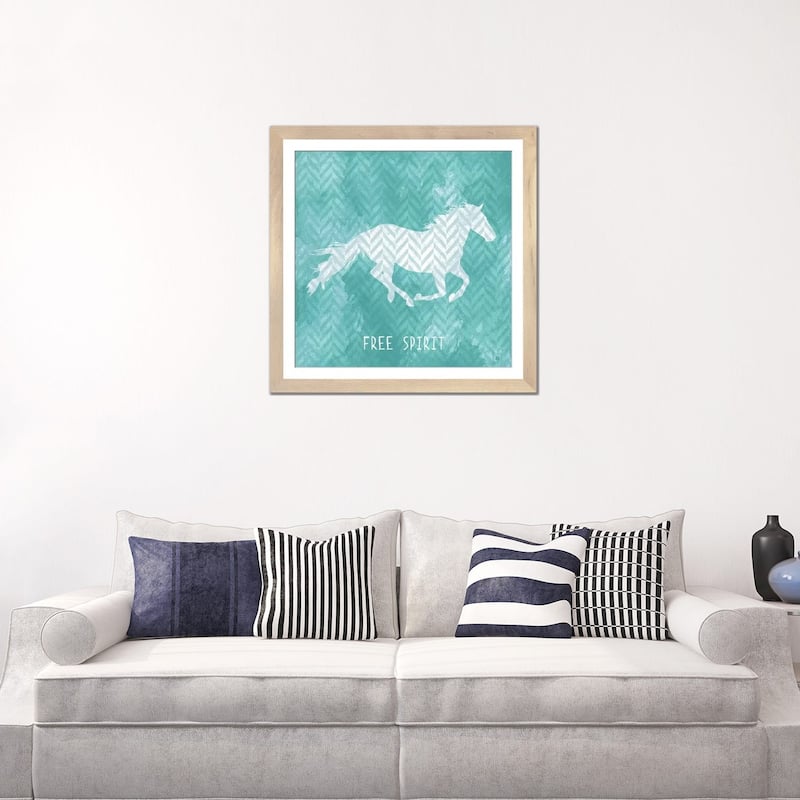 iCanvas "Horse Silhouette III" by Erin Clark