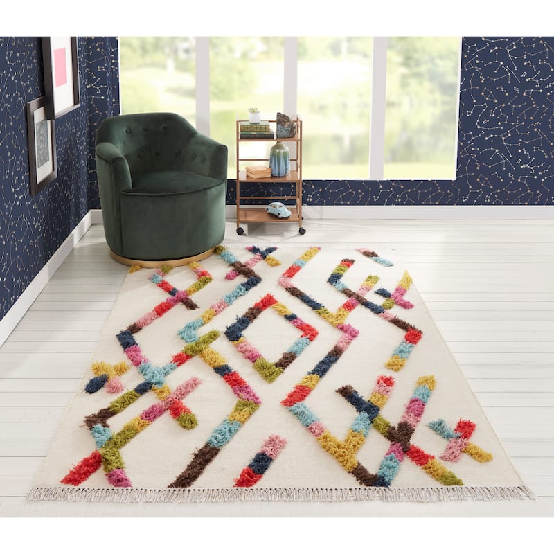 Novogratz by Momeni Indio Ramona Hand Made Wool Area Rug