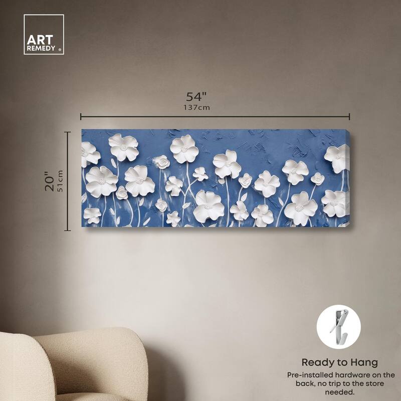 California Field Panoramic Canvas by Art Remedy, Gallery Wrapped