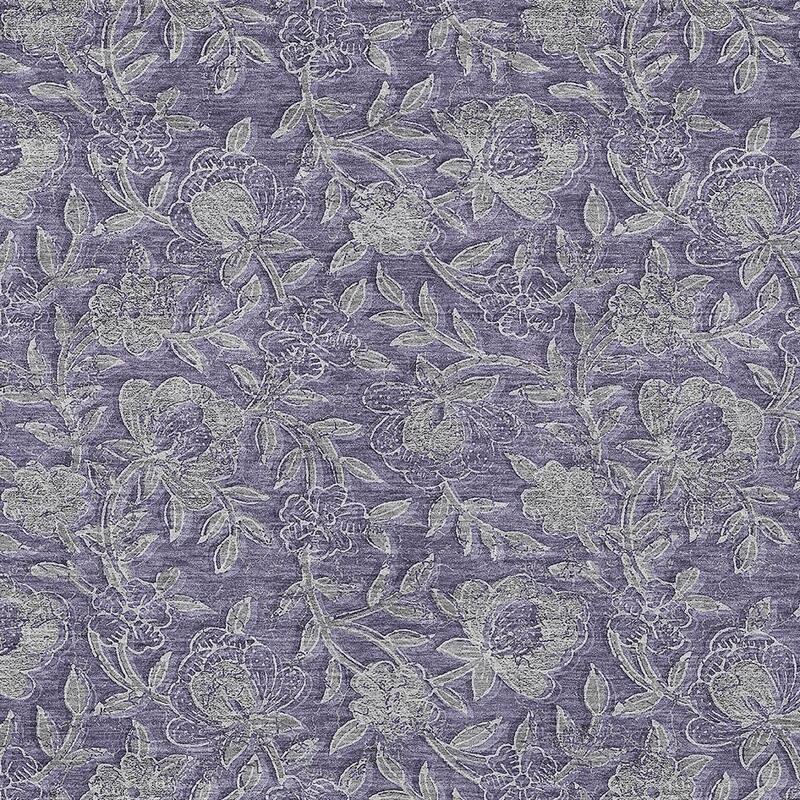 HomeRoots Floral Transitional Rectangle Outdoor Rug