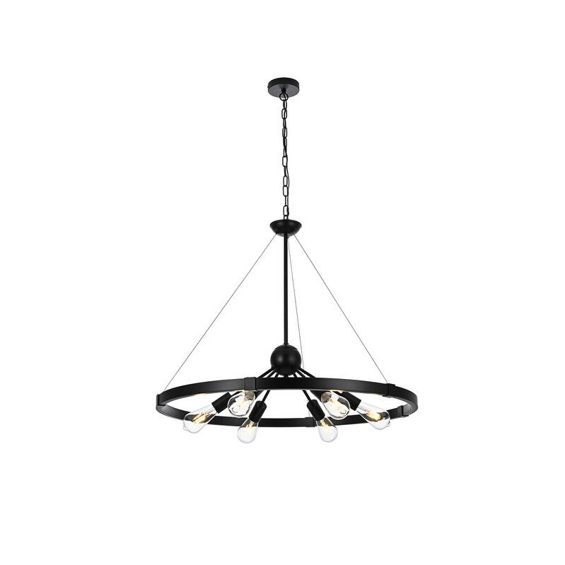 Indigo Home 32 inch Pendant Light - Black