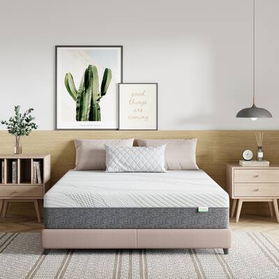 Novilla 10-inch Medium Gel Memory Foam Mattress Cool NIght