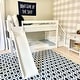 preview thumbnail 40 of 39, Max and Lily Classic Low Bunk with Stairs and Easy Slide