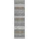 preview thumbnail 101 of 149, Machine Washable Indoor/ Outdoor Cabana Stripe Chantille Rug