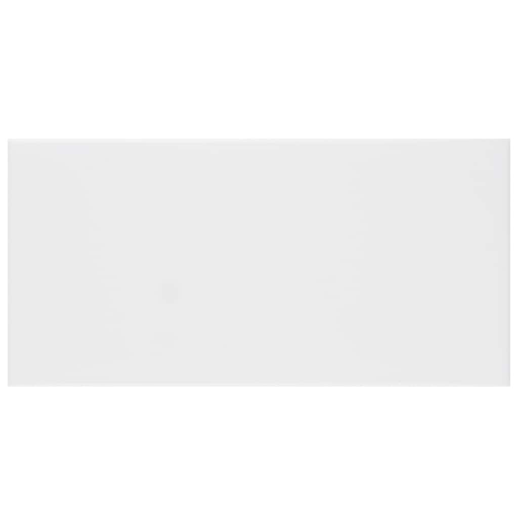 Merola Tile Projectos Urban Glossy White 3-7/8" x 7-3/4" Ceramic Wall Tile