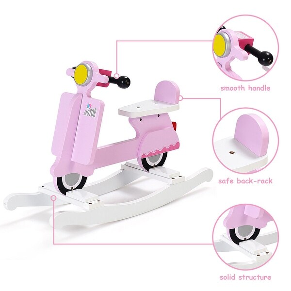 costway rocking horse