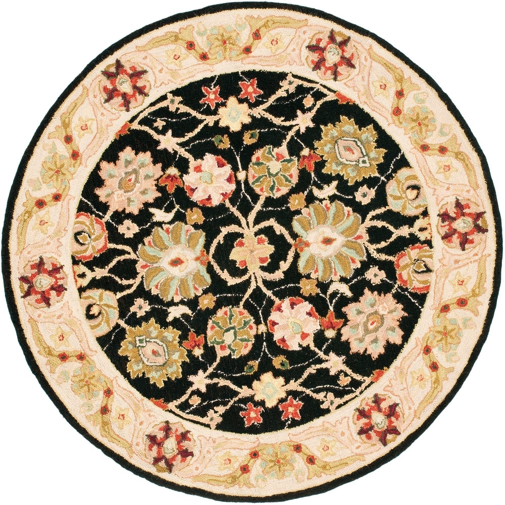 SAFAVIEH Handmade Chelsea Floriana French Country Wool Rug