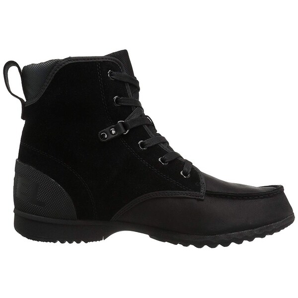 sorel men's ankeny moc toe snow boot