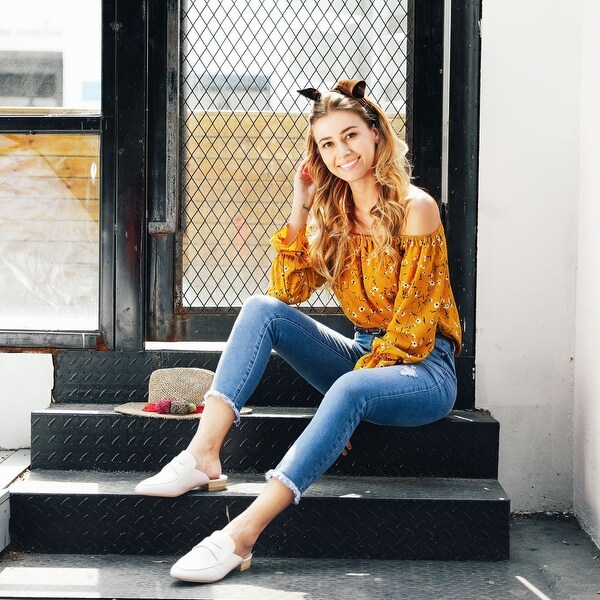 slip on mule loafers