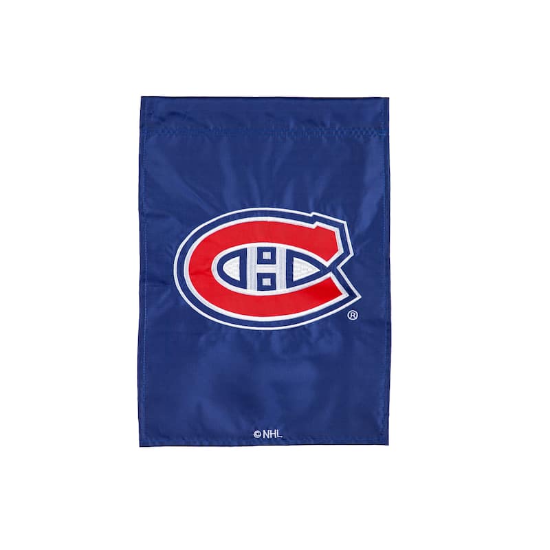 Applique Flag, Garden, Montreal Canadiens