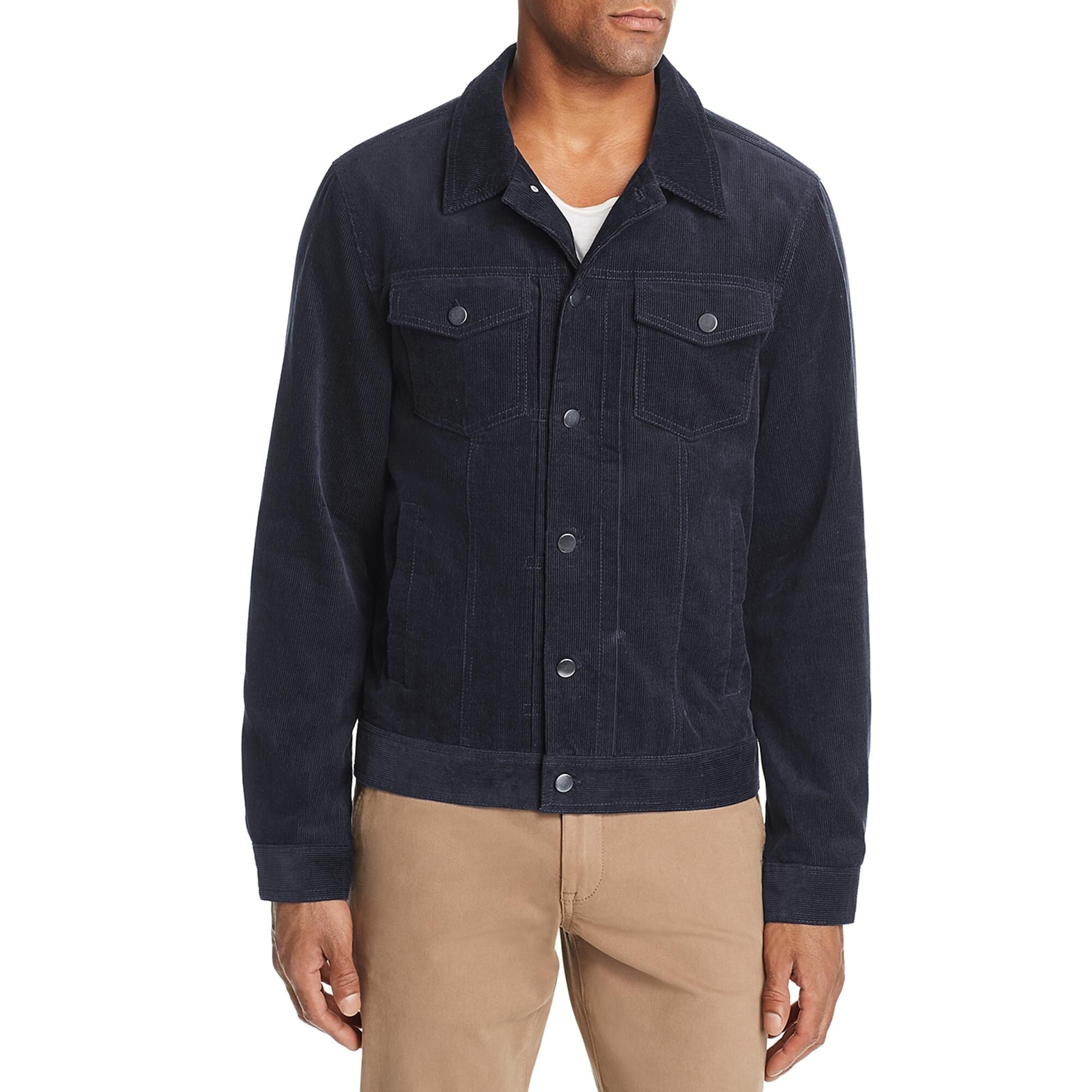mens corduroy denim jacket