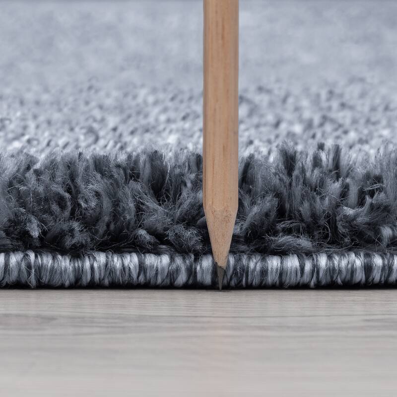 Augusta Shag Modern & Contemporary Stripe Indoor Area Rug