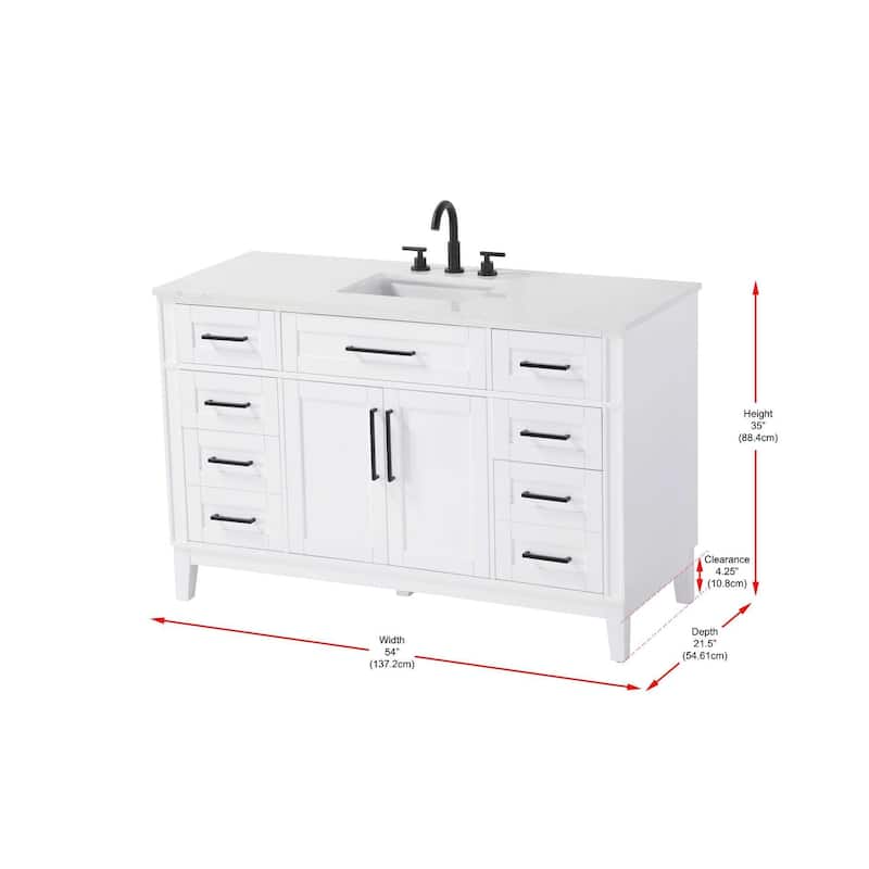 Rachel Single Bathroom Vanity (48-60 inch)