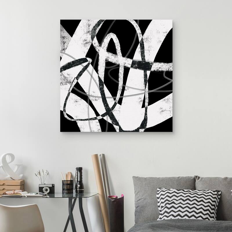 Into Motion IV by Lisa Ridgers Canvas Art Print