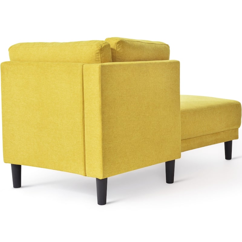 65" Fabric Corner Lounge Chair - 65.25" x 32.00"