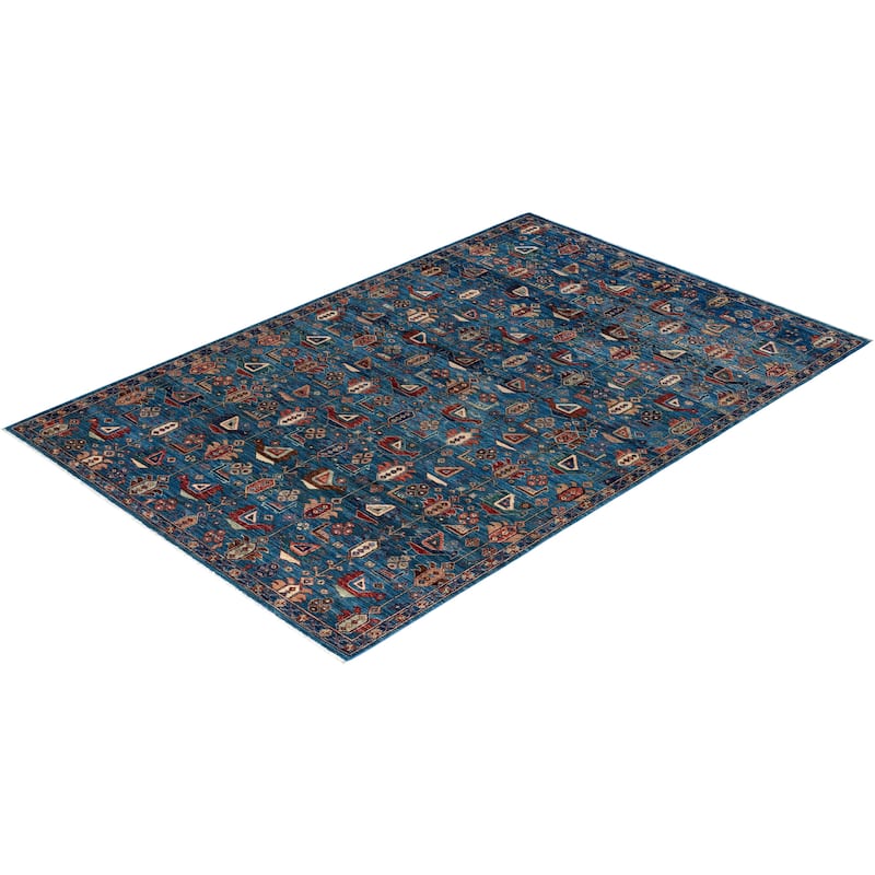 Serapi, One-of-a-Kind Hand-Knotted Area Rug - 6' 0" x 9' 1"