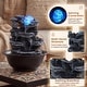 preview thumbnail 18 of 63, Costway Tabletop Water Fountain with Rolling Crystal Ball,