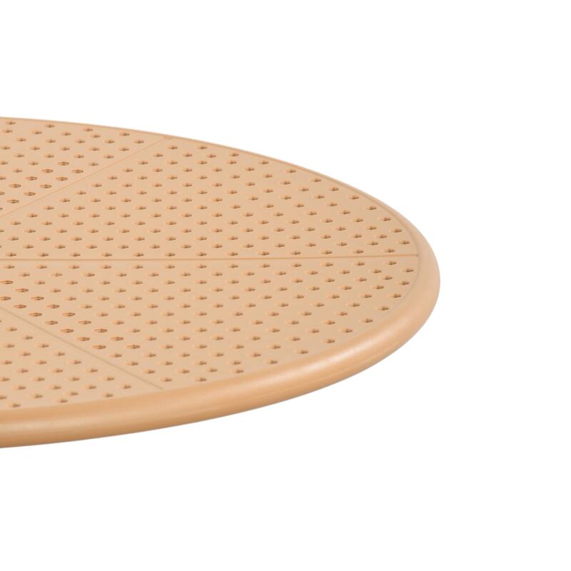 Christopher Knight Home - Eldred Modern 3-Piece Outdoor/Indoor Patio Bistro Set with Dining Chairs & Compact Round Bistro Table