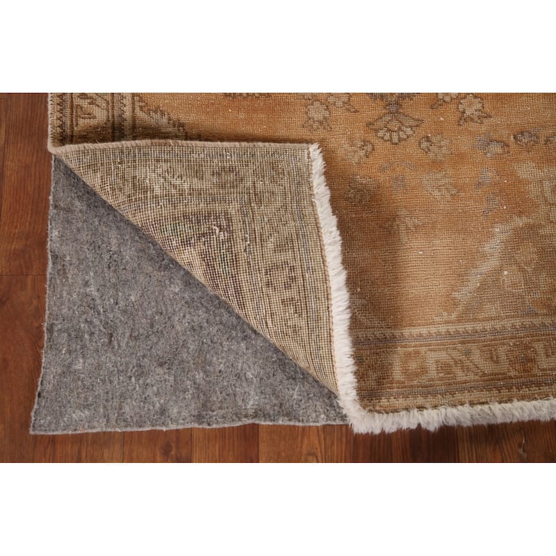 Traditional Tabriz Persian Vintage Accent Rug Hand-Knotted Wool Carpet - 3'2" x 4'6"