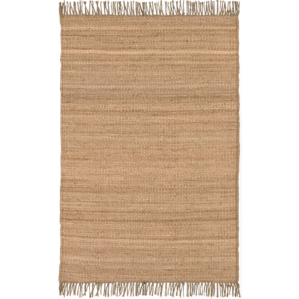 The Gray Barn Flynn Hand-woven Natural Fiber Jute Area Rug - 5' x 7'6"