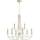 preview thumbnail 1 of 5, Quorum International Brooks 9 Light 29" Wide Taper Candle Chandelier