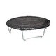preview thumbnail 1 of 3, Shatex Waterproof Outdoor Trampoline Rain Cover , Black 10 ft. W x 10 ft. D