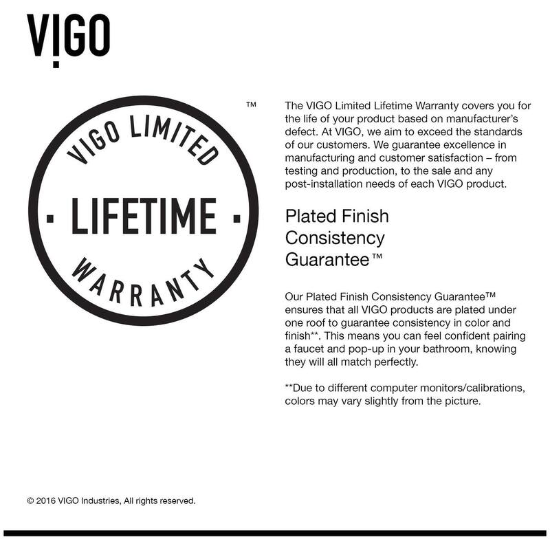 Vigo Onyx 13" Glass Vessel Bathroom Sink with 1.2 GPM Duris Deck