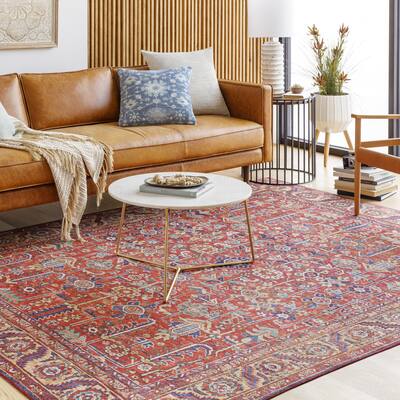 Livabliss Iris Updated Traditional Floral & Botanical Area Rug