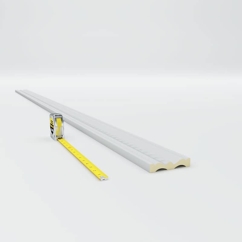 4"H x 3/4"P x 94 1/2"L Oslo Rope Chair Rail or Casing Moulding