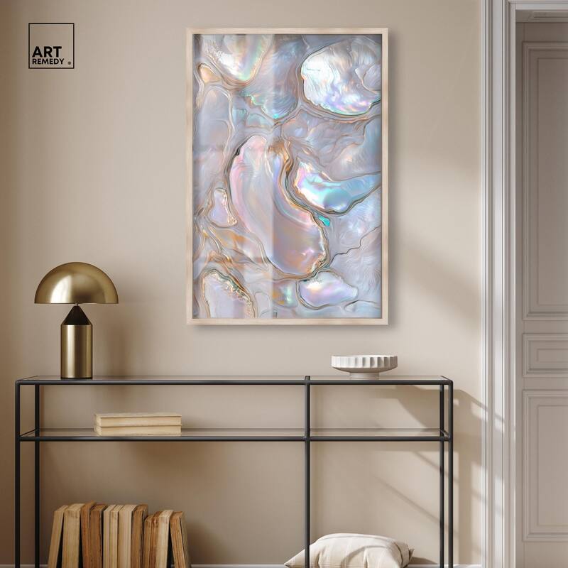 Fluid Preciousness III Shadowbox by Art Remedy