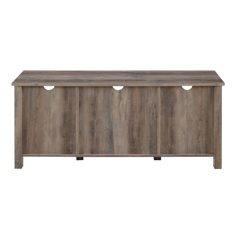 Middlebrook Designs Dornbirn 58-inch Glass-Door TV Stand