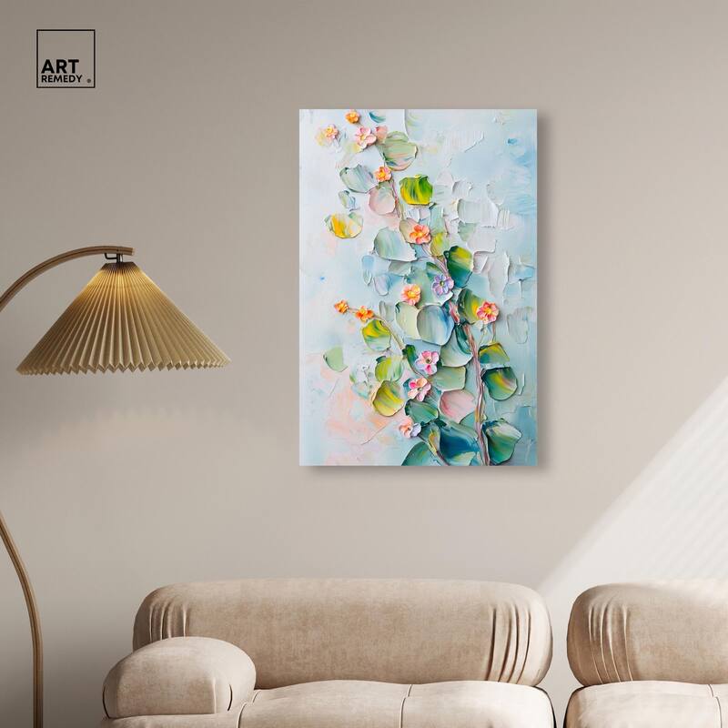 Textured Tendrils I Canvas by Art Remedy, Gallery Wrapped