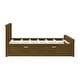 preview thumbnail 16 of 62, Max and Lily Slat Headboard Full Bed with Trundle