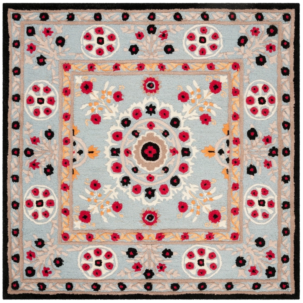 SAFAVIEH Handmade Bellagio Marsela Modern Oriental Wool Rug