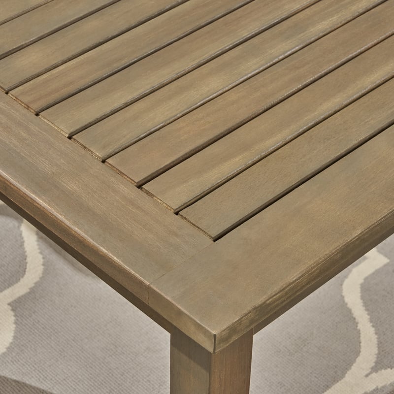 Peyton 4-piece Outdoor Wooden Chat Set by Christopher Knight Home