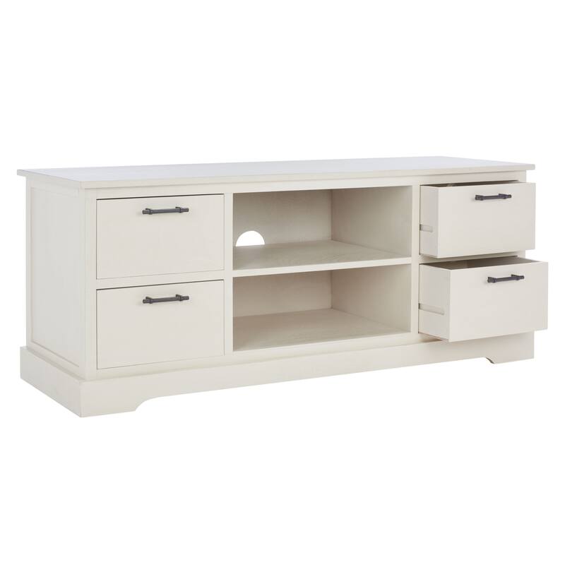 SAFAVIEH Filbert 4-Drawer TV Media Stand (50-inch Flat Screen TV) - 47" W x 16" D x 20" H