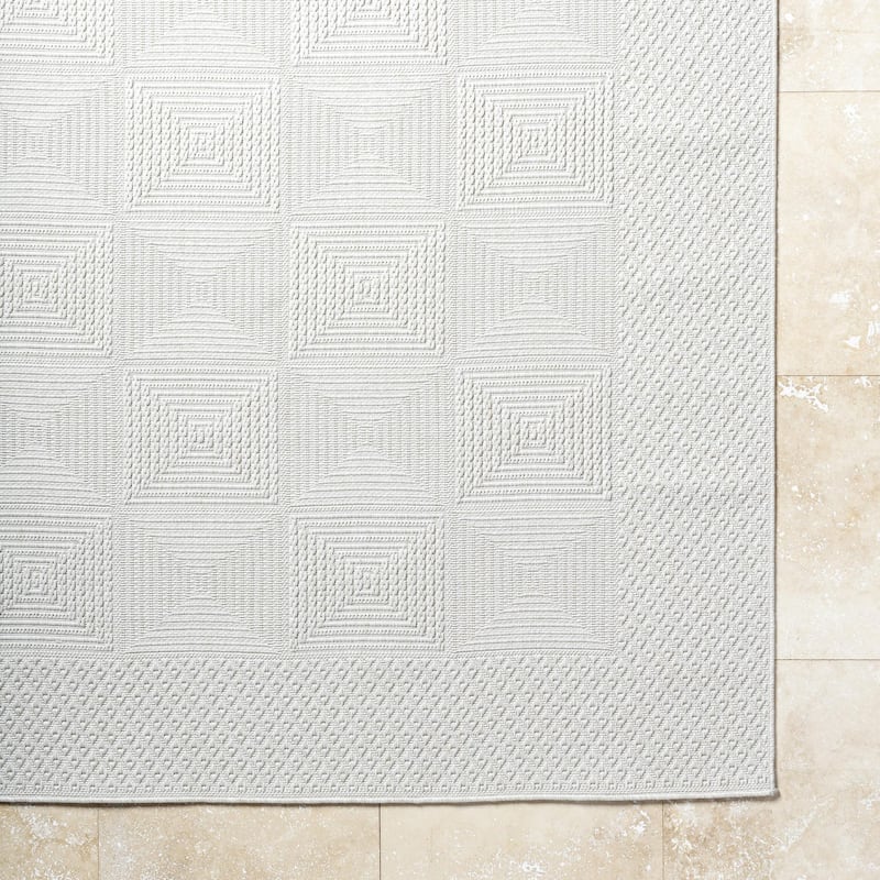 Livabliss Sandra Farmhouse Outdoor Area Rug