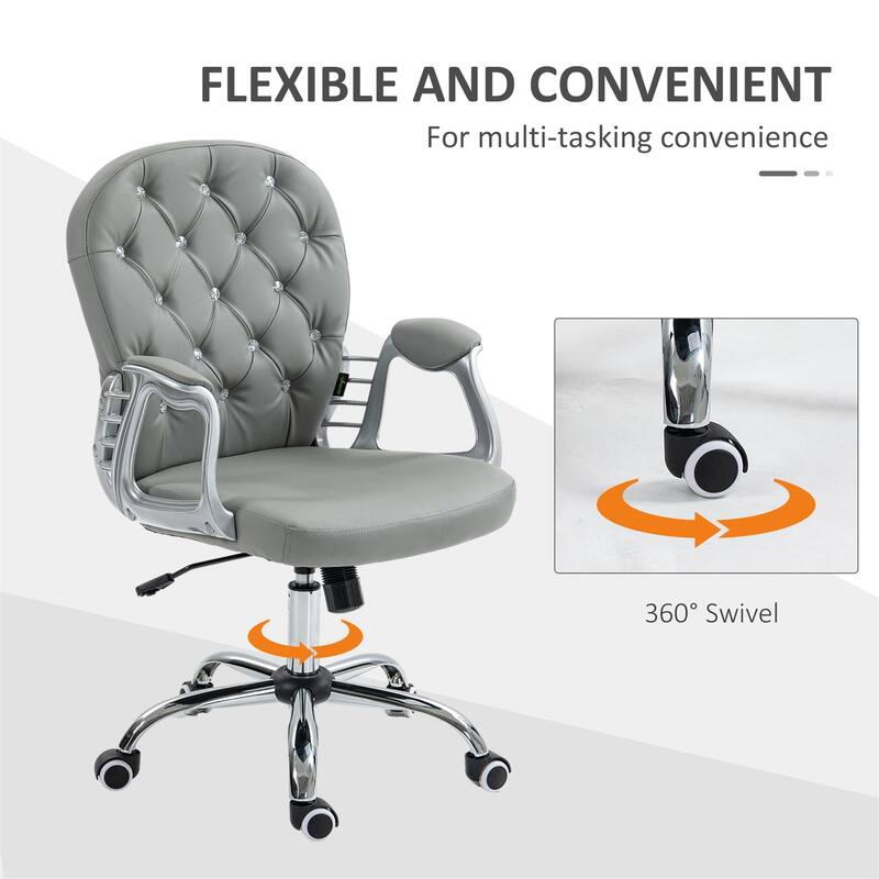 PU Leather Home Office Chair