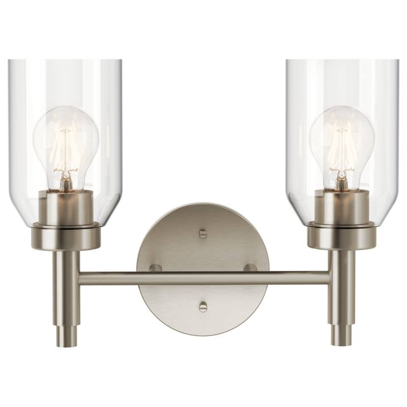Kichler Lighting Madden Bathroom Vanity Light with Clear Glass