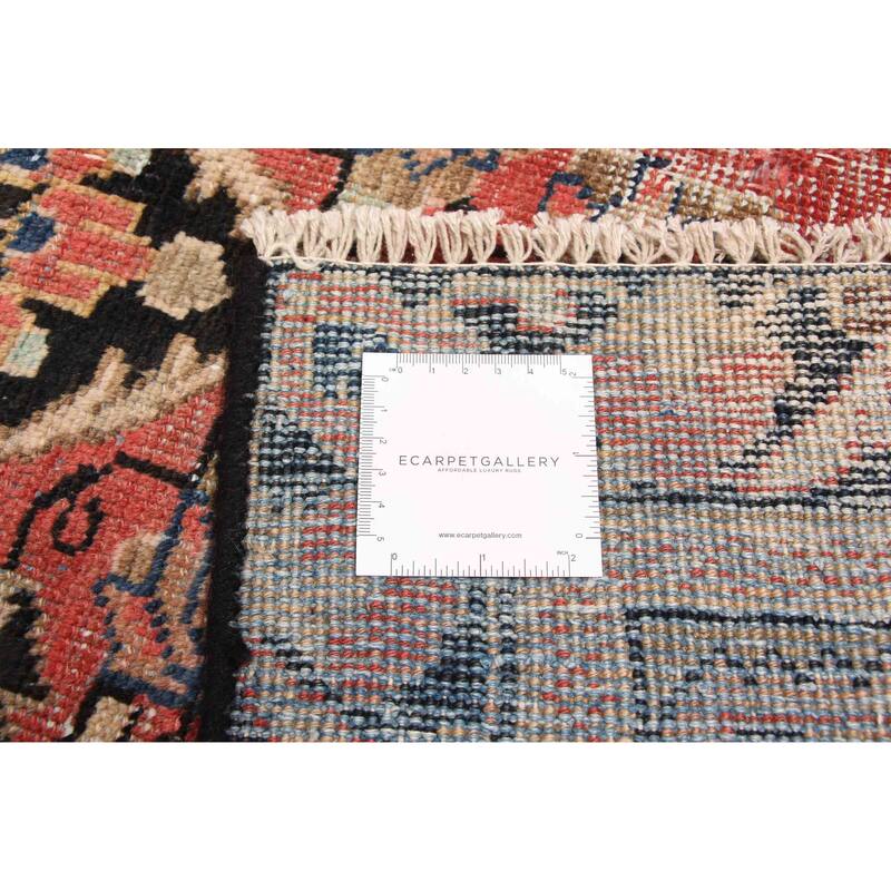 ECARPETGALLERY Hand-knotted Antalya Vintage Red Wool Rug - 3'8 x 6'9