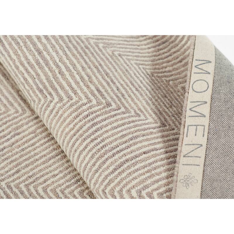 Momeni Charles Hand-tufted Wool Chevron Pattern Area Rug
